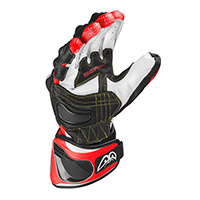 Berik Track 2.0 Gloves Black White Fluo Red - 2