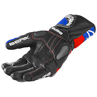 Guantes Berik Track 2.0 negro blanco fluo rojo azul - 2