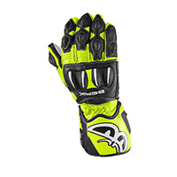 Gants Berik Track 2.0 Noir Blanc Jaune Fluo