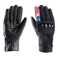 Blauer Combo Carbon Denim Usa Leather Gloves