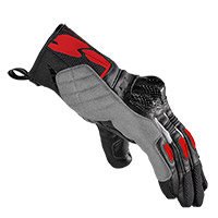 Gants Spidi G-carbon rouge noir - 3