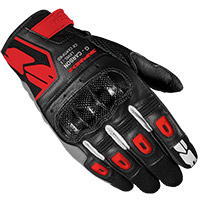 Gants Spidi G-carbon rouge noir