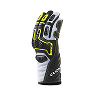 Gants Clover GTS-3 blanc jaune - 2