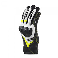 Clover Raptor 3 Handschuhe schwarz weiß gelb - 2