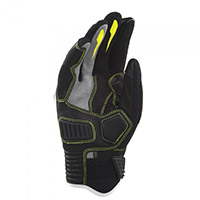 Clover Raptor 3 Handschuhe schwarz weiß gelb - 3