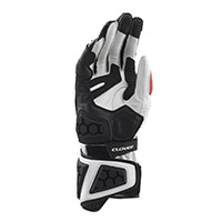 Guantes Clover RS-9 Race Replica blanco rojo negro - 3