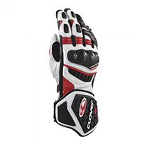 Clover Rs-9 Race Replica Gloves White Red Black