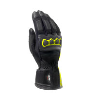 Clover Sr-3 Gloves Black Fluo Yellow