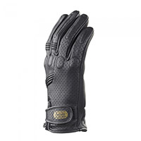 Guantes de cuero Clover Tazio R negro