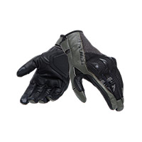 Dainese Karakum Ergo-Tek Guantes negro ejército verde