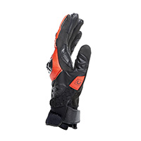 Dainese Carbon 4 Short Gloves Black Red Fluo - 3