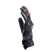 Dainese Carbon 4 Short Handschuhe schwarz rot fluo - 4