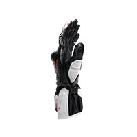 Dainese Fiero Metal Gloves Black White