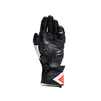 Dainese Fiero Metal Gloves Black White - 3