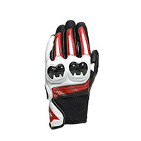 Guantes Dainese Mig 3 blanco lava rojo - 2