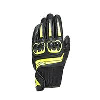 Guanti Dainese Mig 3 Nero Giallo Fluo - img 2