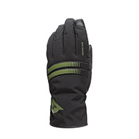 Dainese Plaza 3 D-dry Gloves Black Green