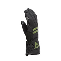 Dainese Plaza 3 D-dry Gloves Black Green - 3
