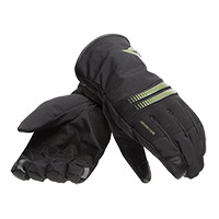 Dainese Plaza 3 D-dry Gloves Black Green