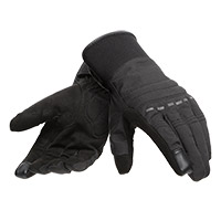 Guantes Dainese Stafford D-Dry negro antracita