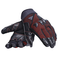 Guantes Dainese Unruly Ergo-Tek negro rojo