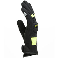 Dainese VR46 Curb Short Handschuhe schwarz gelb - 2