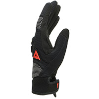 Dainese VR46 Curb Short Handschuhe schwarz gelb - 3