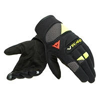 Guantes Dainese VR46 Curb Short negro amarillo