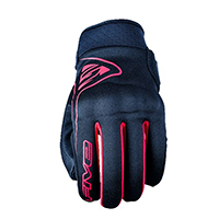 Gants Five Globe noir rouge