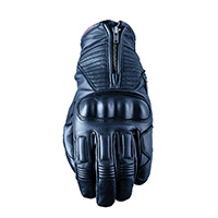 Five Kansas Wp Gants En Cuir Noir