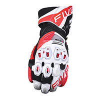 Five Rfx1 Evo Gloves White Red Fluo