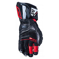 Guantes Five Rfx2 negro rojo