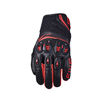 Guantes Five SF2 Evo negro rojo