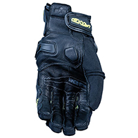 Five X-rider Wp Gloves Black Yellow Fluo