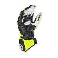 Berik Track Plus Gloves White Yellow Fluo