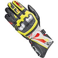 Held Akira Rr Gloves Black Yellow Fluo
