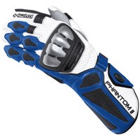 Held Phantom 2 Gants Blanc Bleu