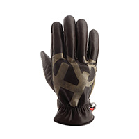 Helstons Blue Hiver Gloves Choco