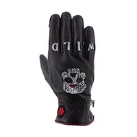 Guantes de cuero Dama Helstons Bonnie Ete negro