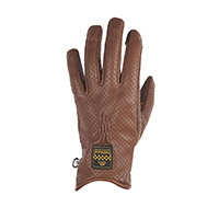 Guantes de cuero Helstons Condor Air marrón