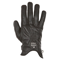 Guantes de cuero Helstons Condor Mi Saison negro