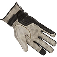 Guantes Helstons Eagle beige negro