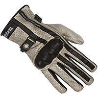 Helstons Eagle Gloves Beige Black