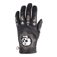 Guantes Dama Helstons Grafic Skull Air negro