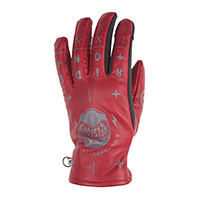 Helstons Grafic Helmet Air Lady Gloves Bordeaux