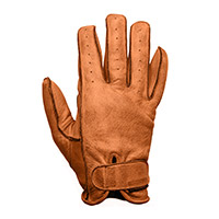Helstons Hiro Soft Leather Gloves Gold Black