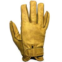 Gants En Cuir Helstons Hiro Soft gold noir