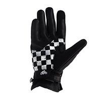 Helstons Line Ete Leather Gloves Black