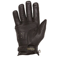 Helstons Pure Hiver Leather Gloves Black