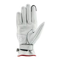 Guantes de cuero Dama Helstons Shine Ete blanco - 2